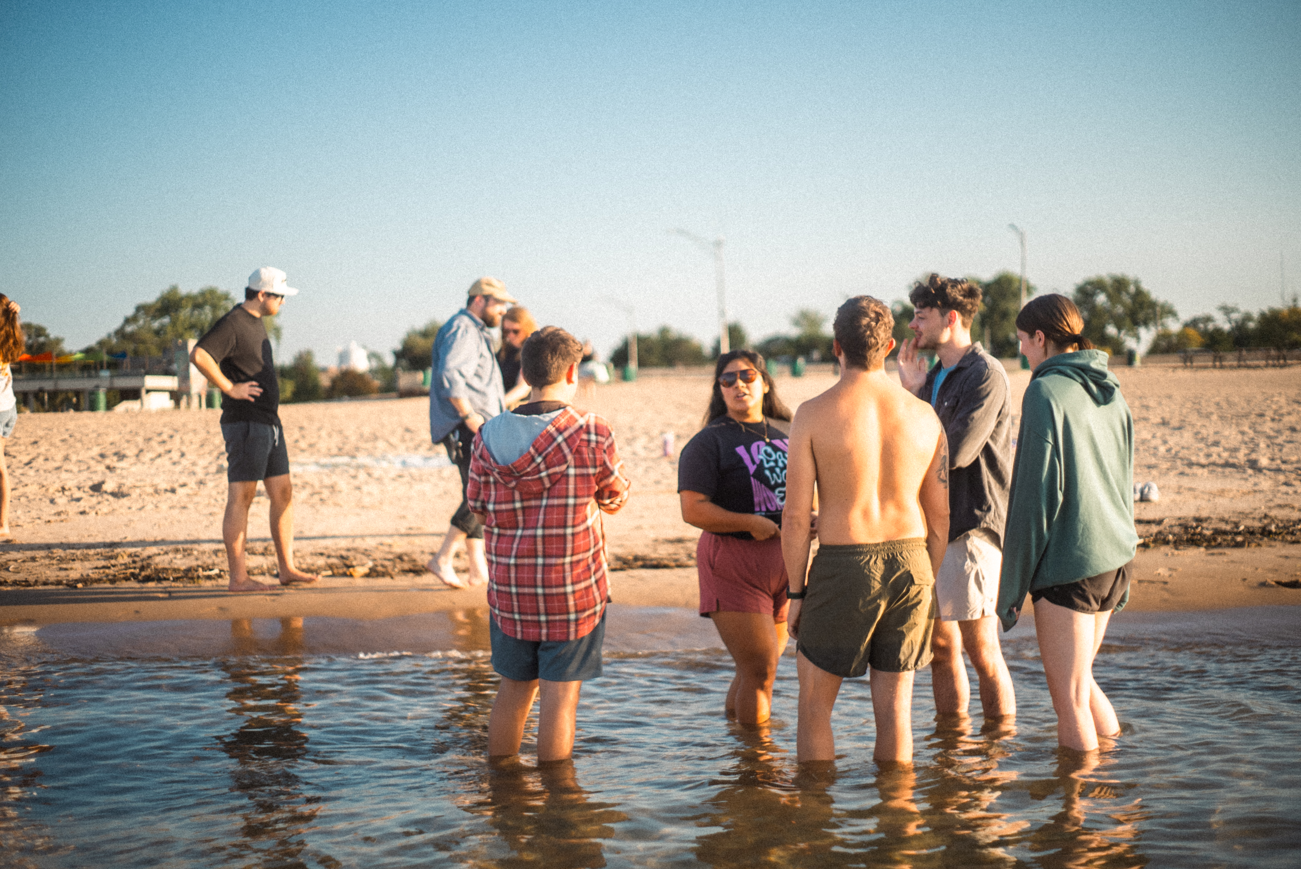 A moment by the water
